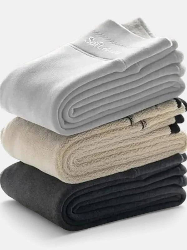 Stoffhose in Grau und Schwarz - Ansicht 6