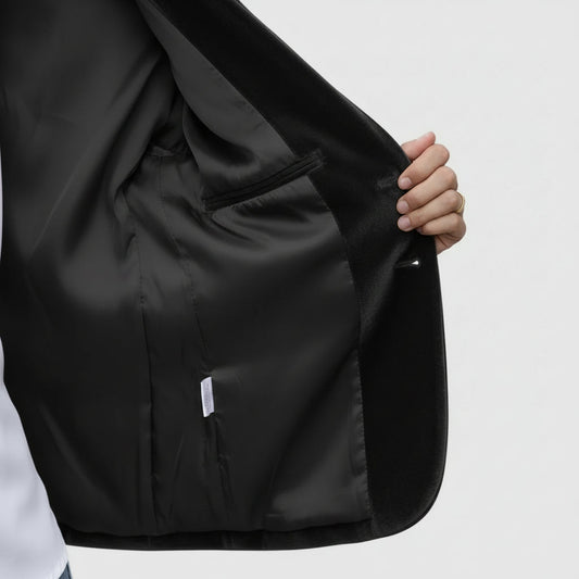 Blazer in Schwarz und Grün - Ansicht 2