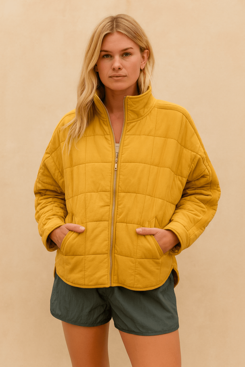 Steppjacke mit Reissverschluss - Ansicht 5