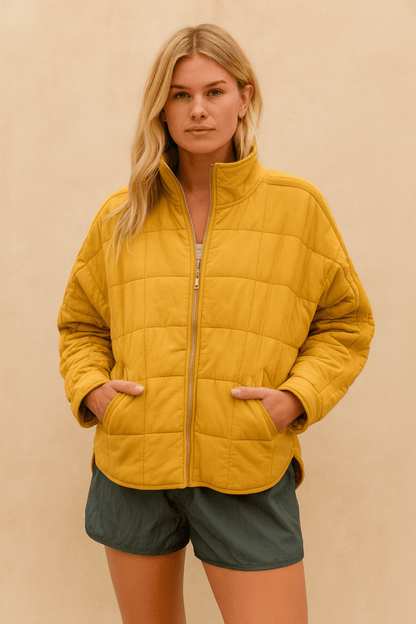 Steppjacke mit Reissverschluss - Ansicht 5