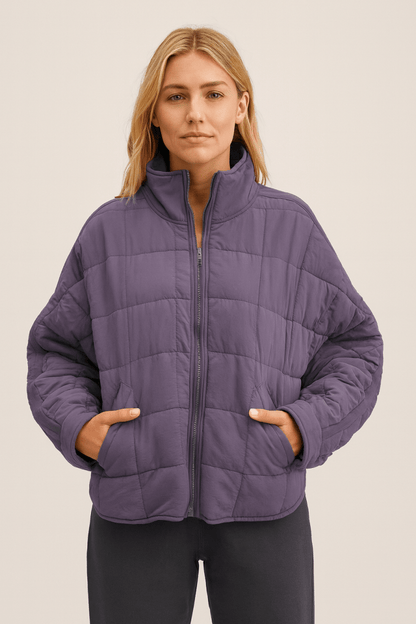 Steppjacke mit Reissverschluss - Ansicht 7