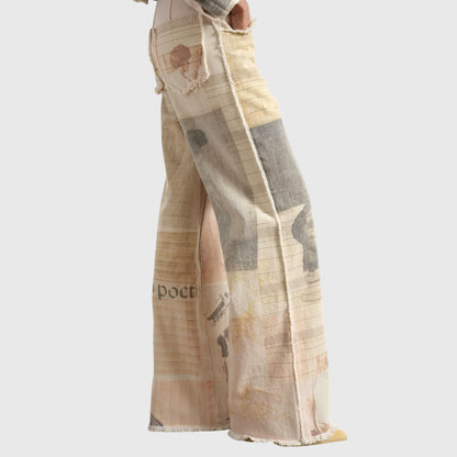 Jeans aus Denim in Beige - Ansicht 3