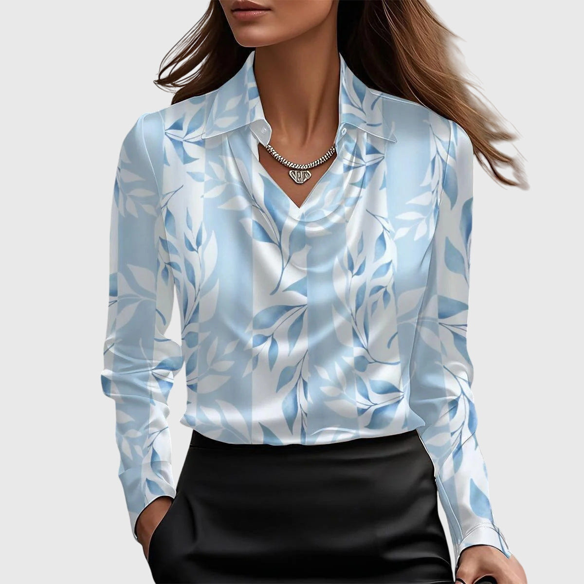 Bluse in Gold und Silber - Ansicht 5