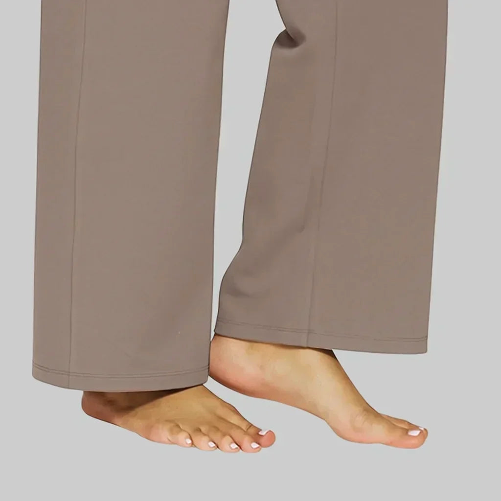 Stoffhose in Taup und Grau - Ansicht 5
