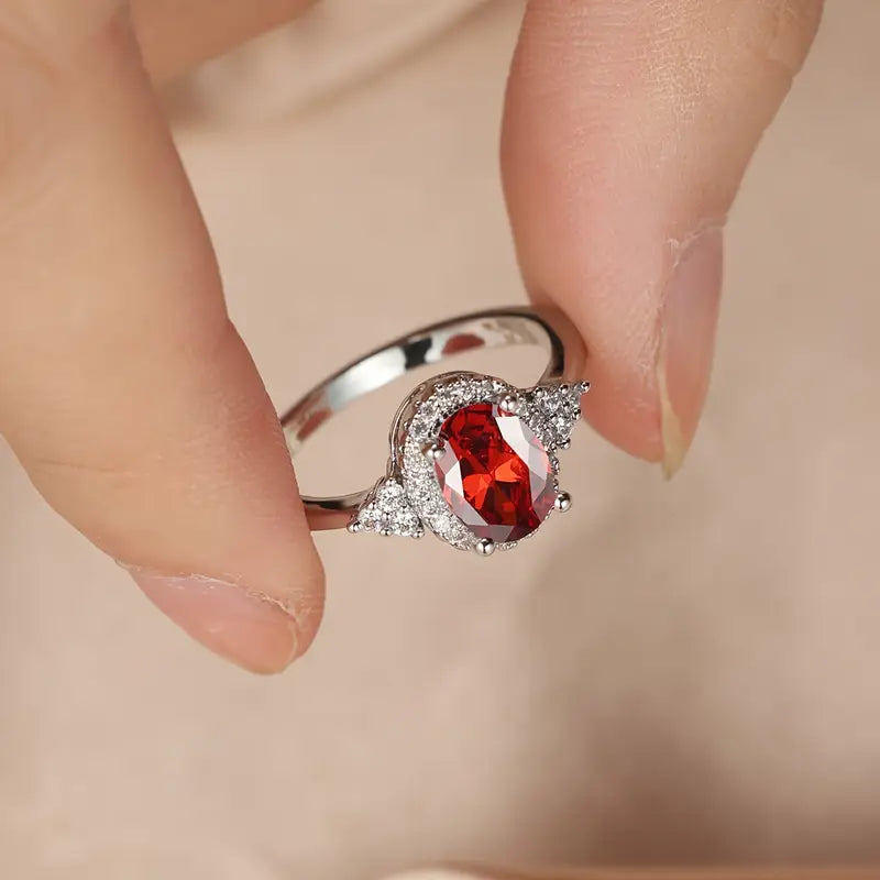 Kirelle Emberlain Ring | Weißgold
