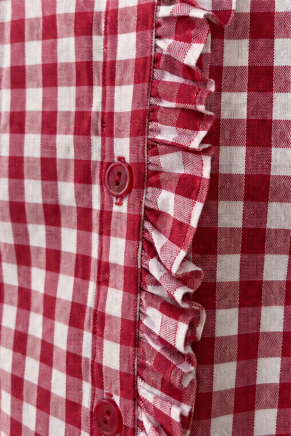 Bluse aus Polyester mit Rüschen - Ansicht 7