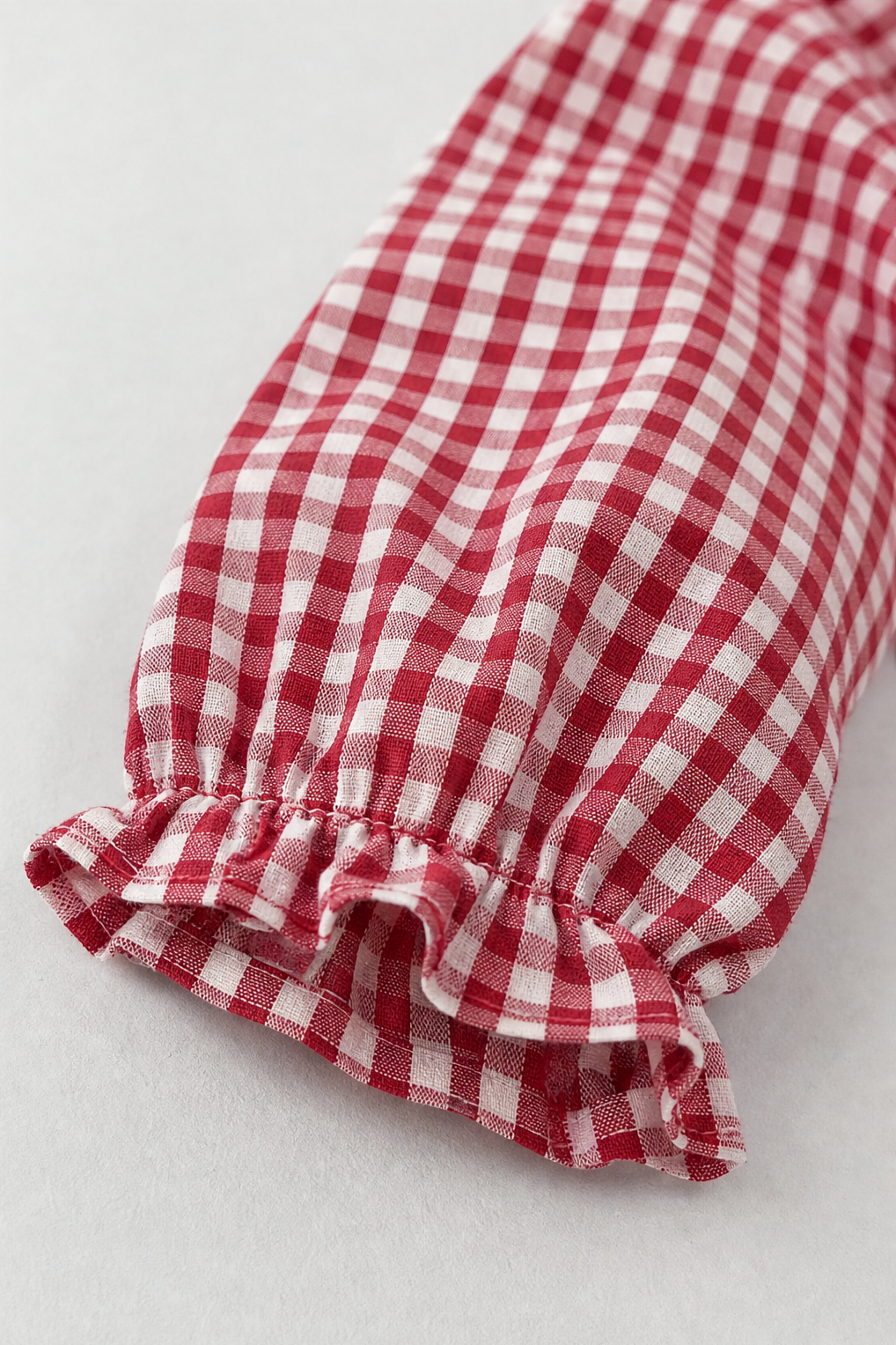 Bluse aus Polyester mit Rüschen - Ansicht 8