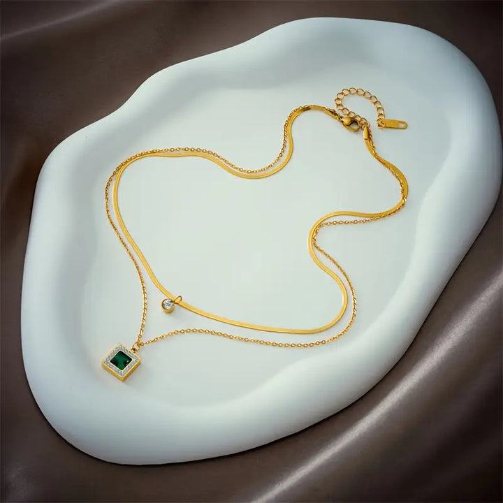 Tirena Valeure Halskette | Gold
