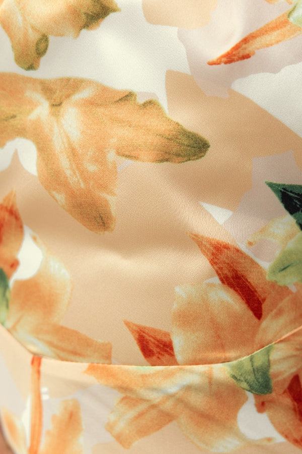 Maxikleid mit Blumenmuster in Gelb - Ansicht 7