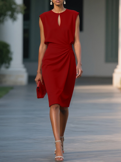 Kleid in Blau und Weiss - Ansicht 8
