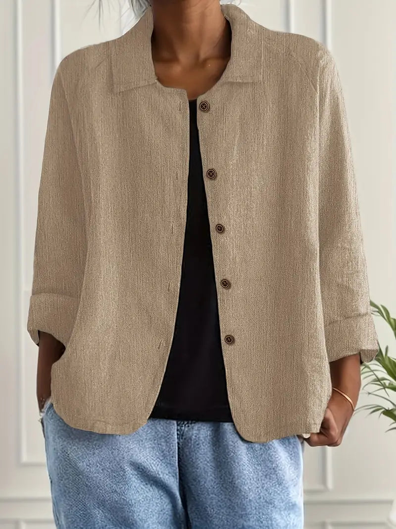 Top in Rosa und Khaki - Ansicht 3