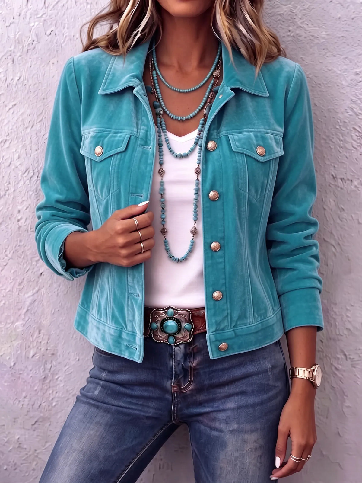 Jacke mit Knopfleiste - Ansicht 5