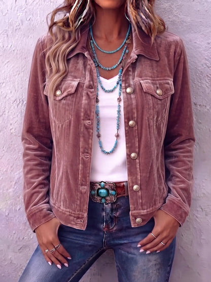 Jacke mit Knopfleiste