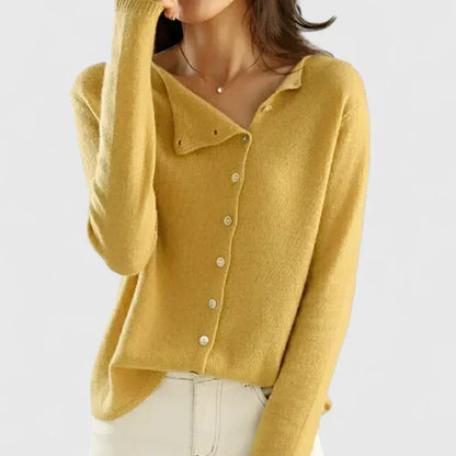 Strickjacke mit Knopfleiste