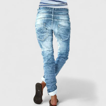 Stoffhose in Schwarz - Ansicht 2