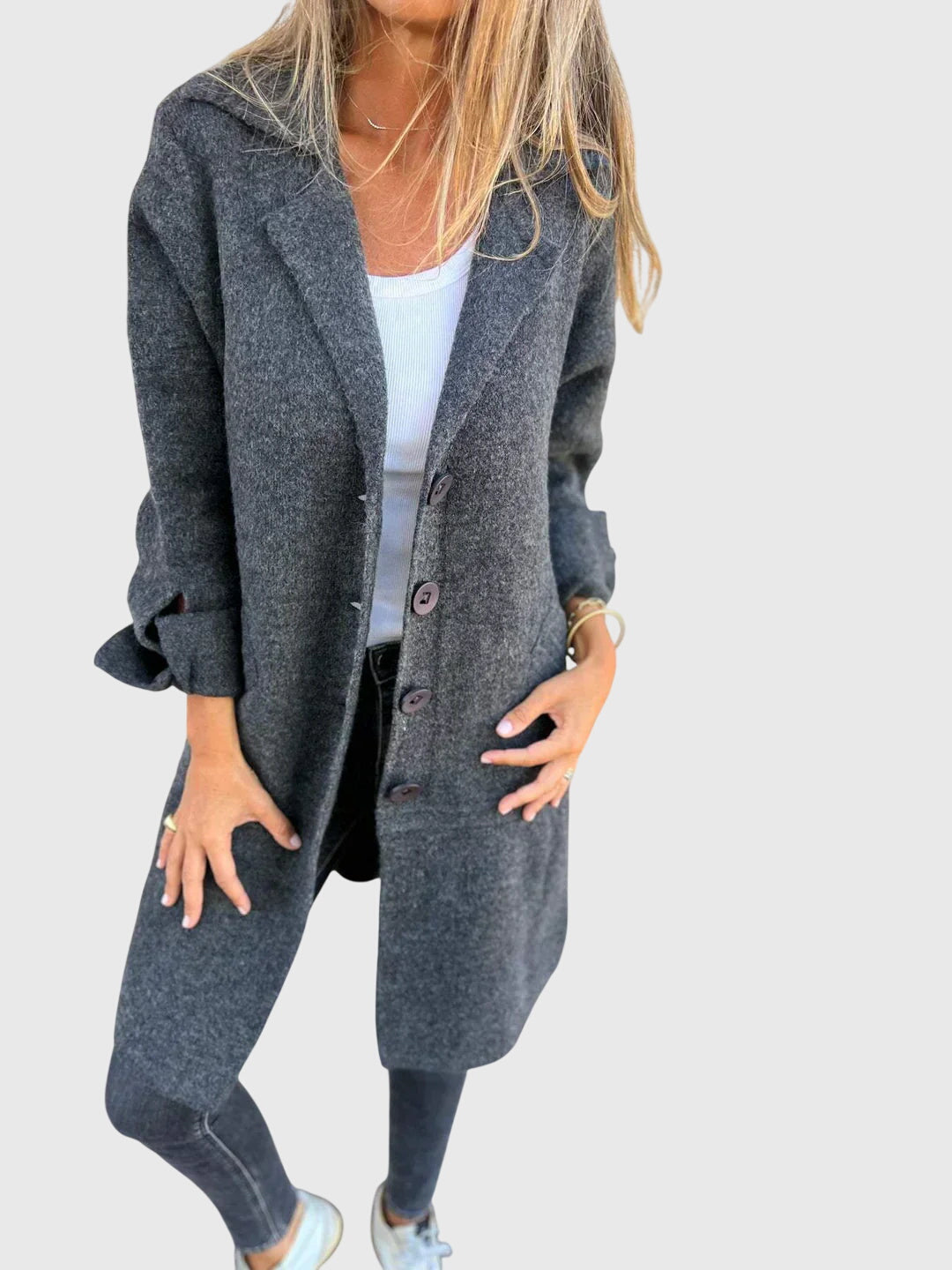 Blazer mit Knopfleiste in Rosa - Ansicht 5