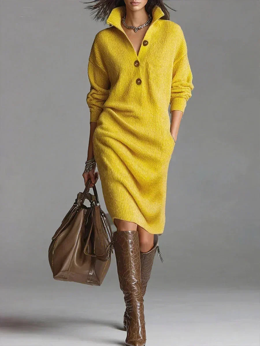 Strickpullover in Gelb - Ansicht 4
