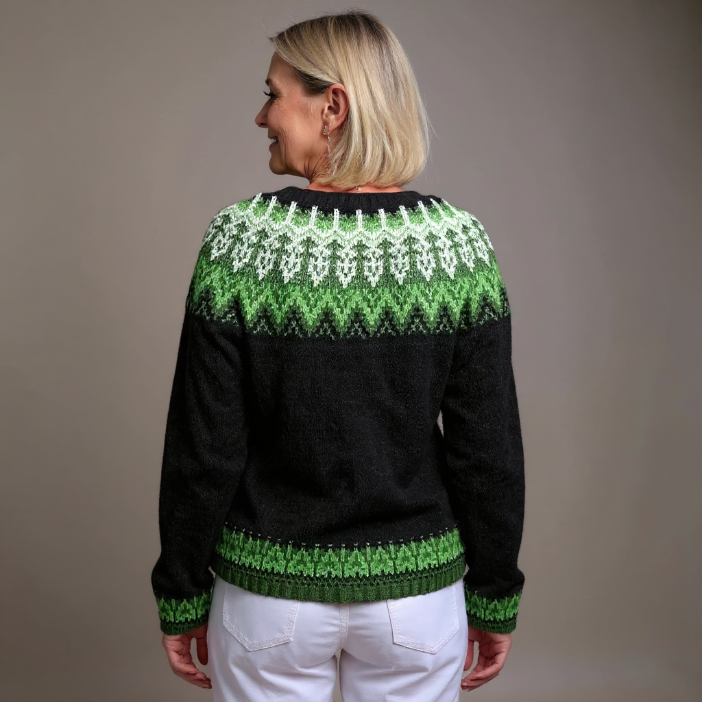 Strickjacke aus Wollmix - Ansicht 3
