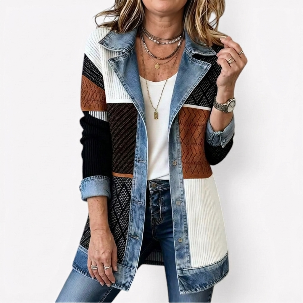Jacke in langer Form - Ansicht 4