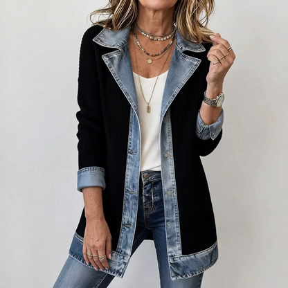 Jacke in langer Form - Ansicht 3