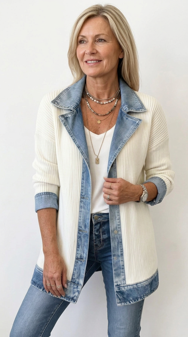 Jacke in langer Form - Ansicht 9