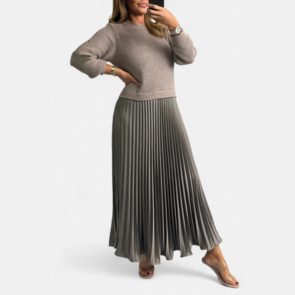 Strickpullover mit Falten - Ansicht 3