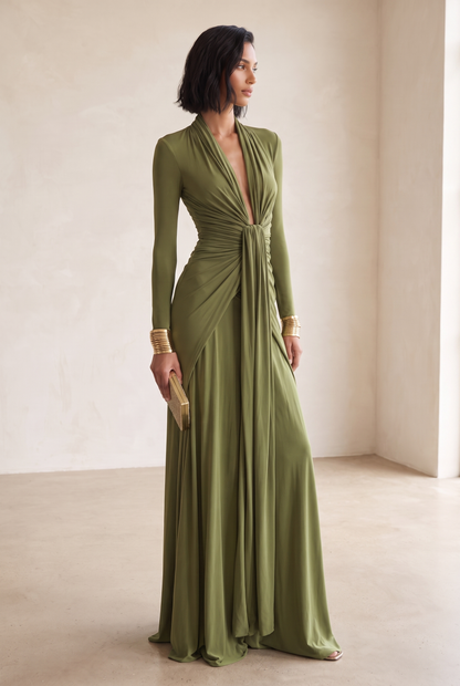 Kleid in Grün für Damen - Ansicht 2
