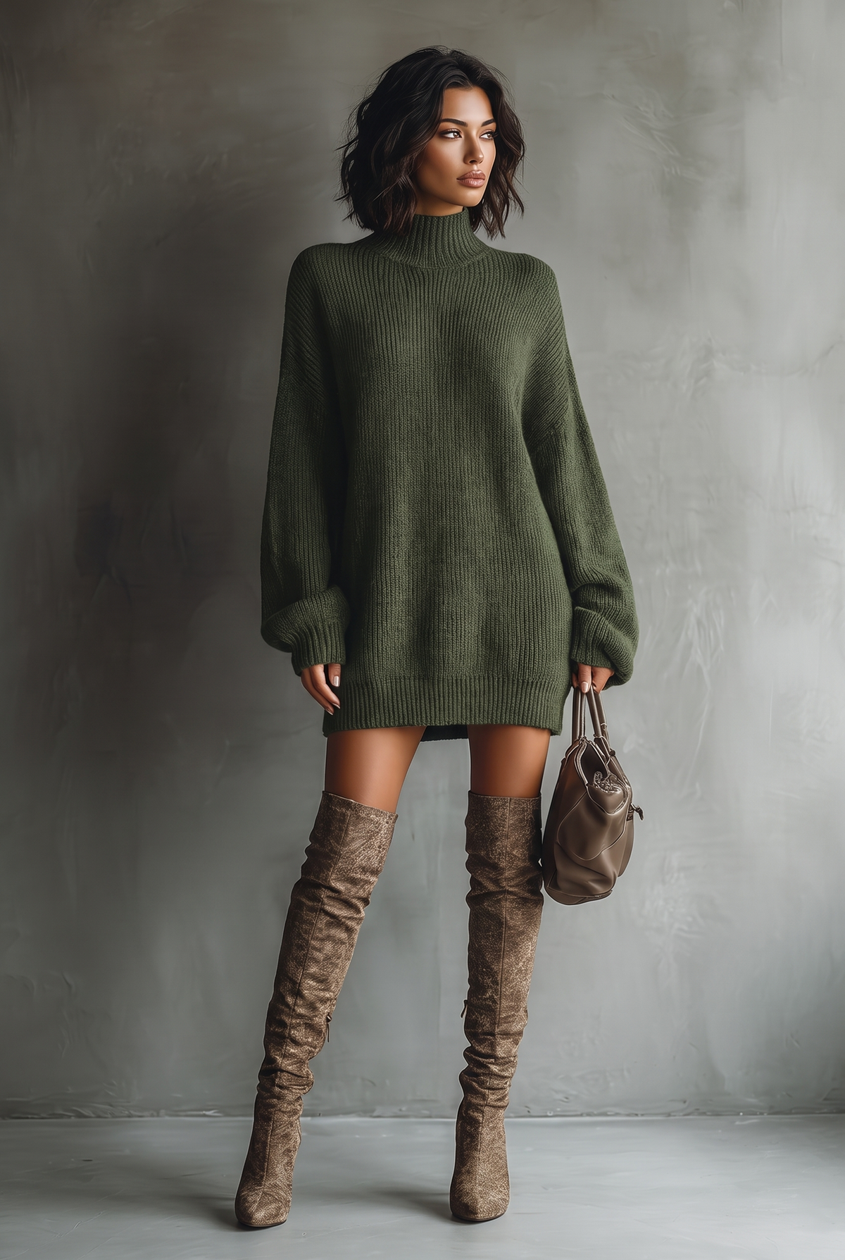 Strickpullover in Braun - Ansicht 6