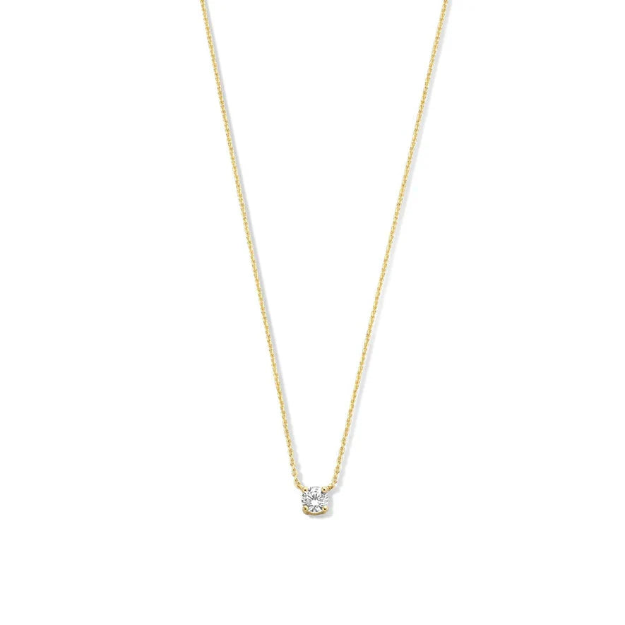 Collier Clea Stein | Or blanc