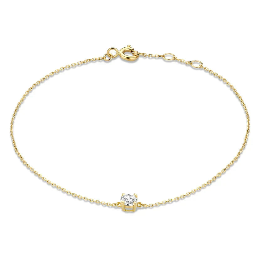 Cléa Stein Armband | Weißgold