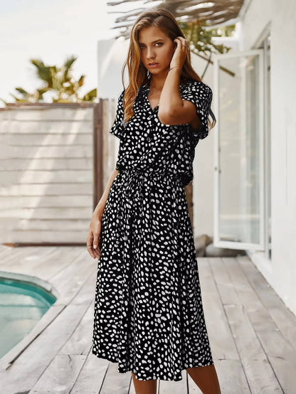 Midikleid mit Knopfleiste - Ansicht 10