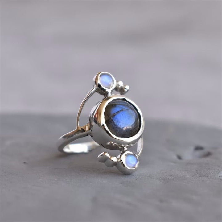 Blauer Ozean Ring™ – Strahlend & Elegant