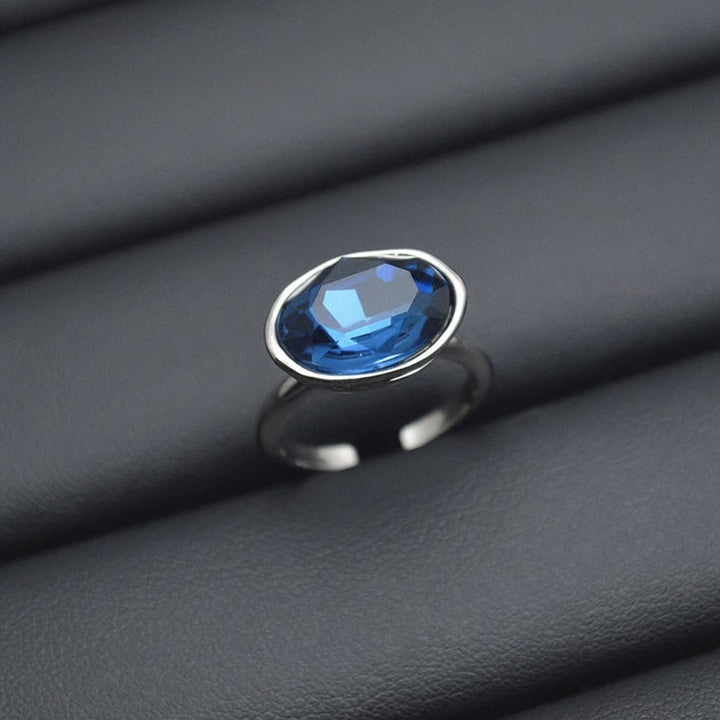 Celeste Blauwe Ring™ – Vintage Glanz