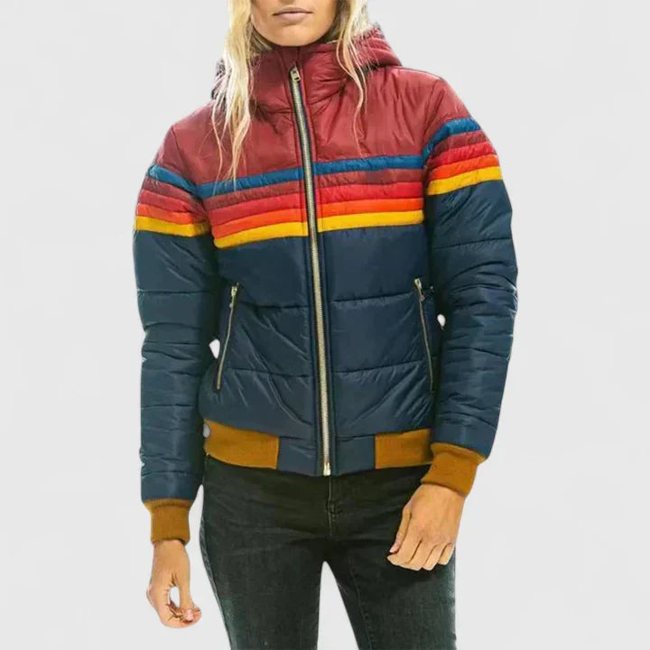 Jacke mit Streifenmuster - Ansicht 2