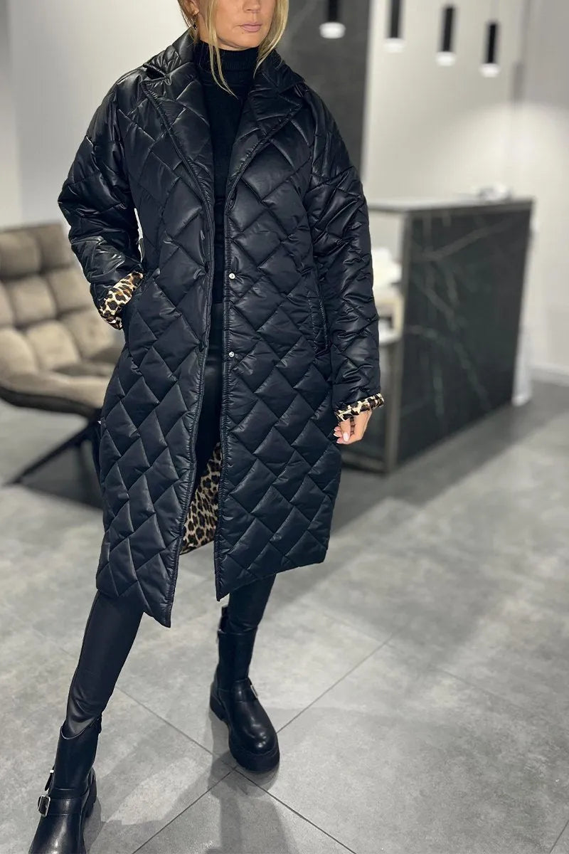 Steppjacke mit Steppung