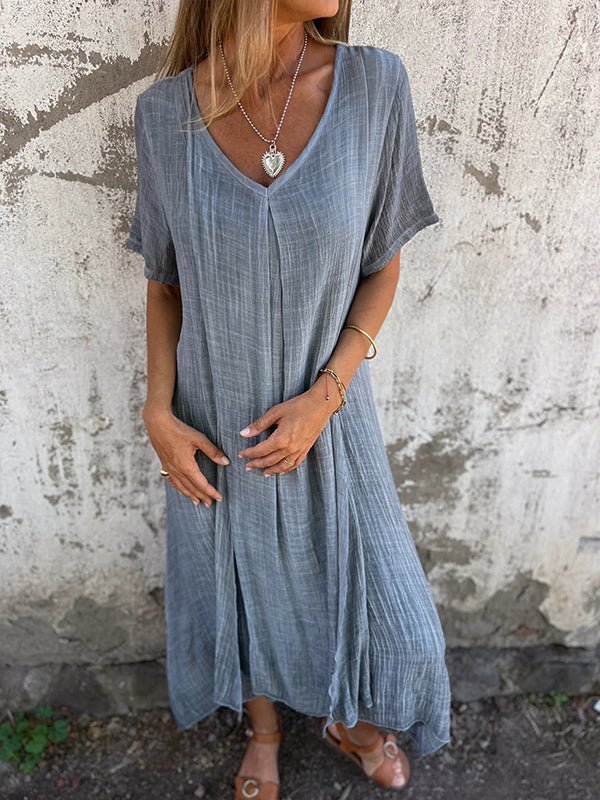 Kleid mit V-Ausschnitt - Ansicht 8