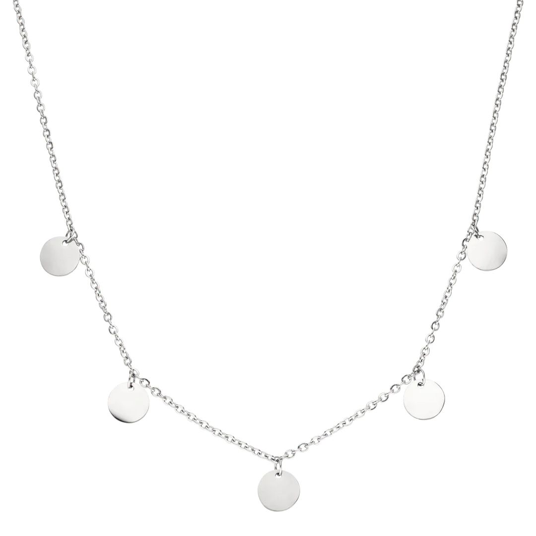 Collier Funky Buddha | Or blanc