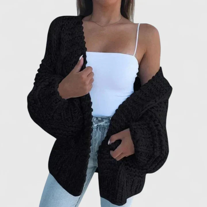 Strickjacke in Schwarz - Ansicht 6