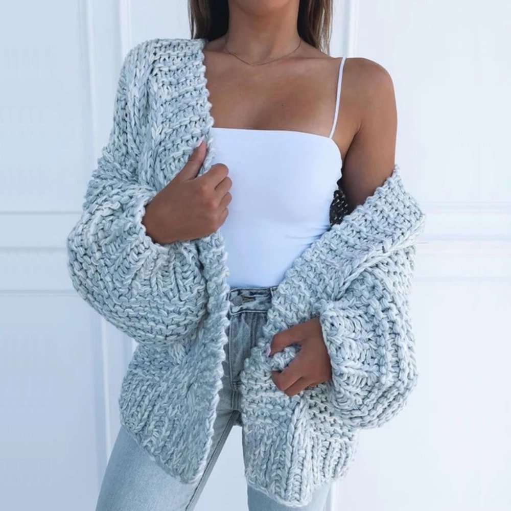 Strickjacke in Schwarz - Ansicht 4