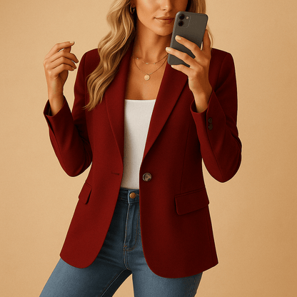 Blazer in Weiss und Rosa und Rot - Ansicht 5