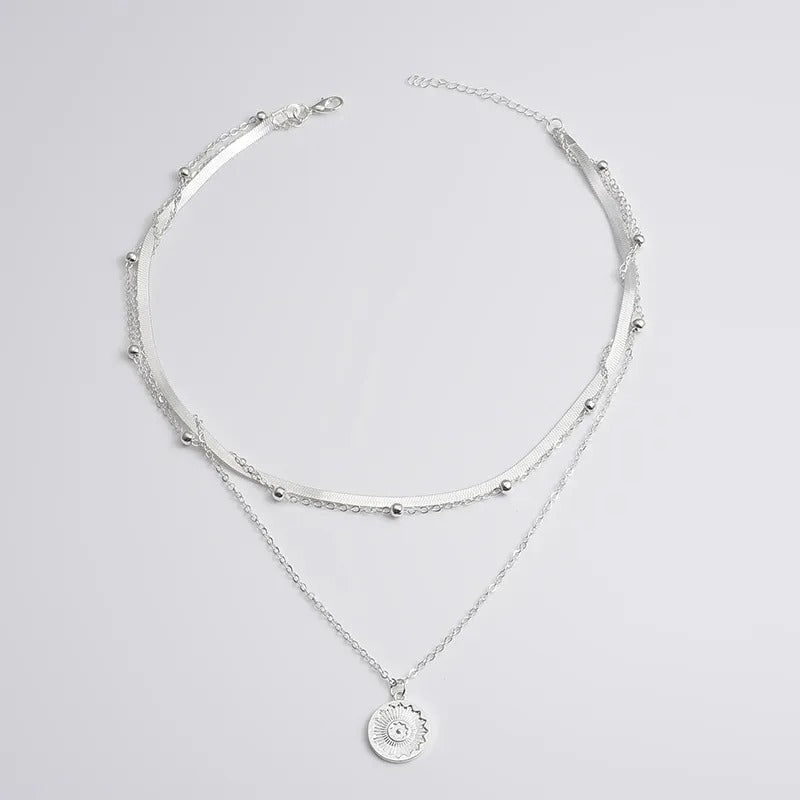 Dreireihige Kette aus 925er Silber