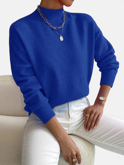 Strickpullover in Weiss und Rosa - Ansicht 7