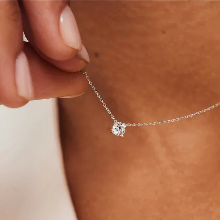 Collier Clea Stein | Or blanc