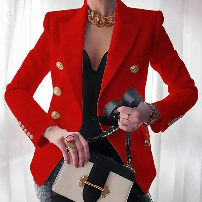 Blazer mit Reverskragen und Knopfleiste - Ansicht 3