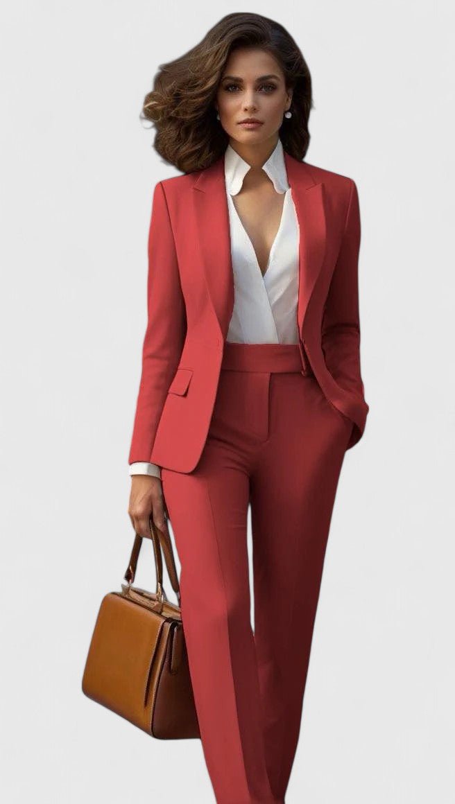 Blazer mit Reverskragen und Langarm